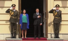 Началась встреча Зеленского с президентом Грузии