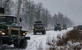 Россия начала военные учения у границ Украины